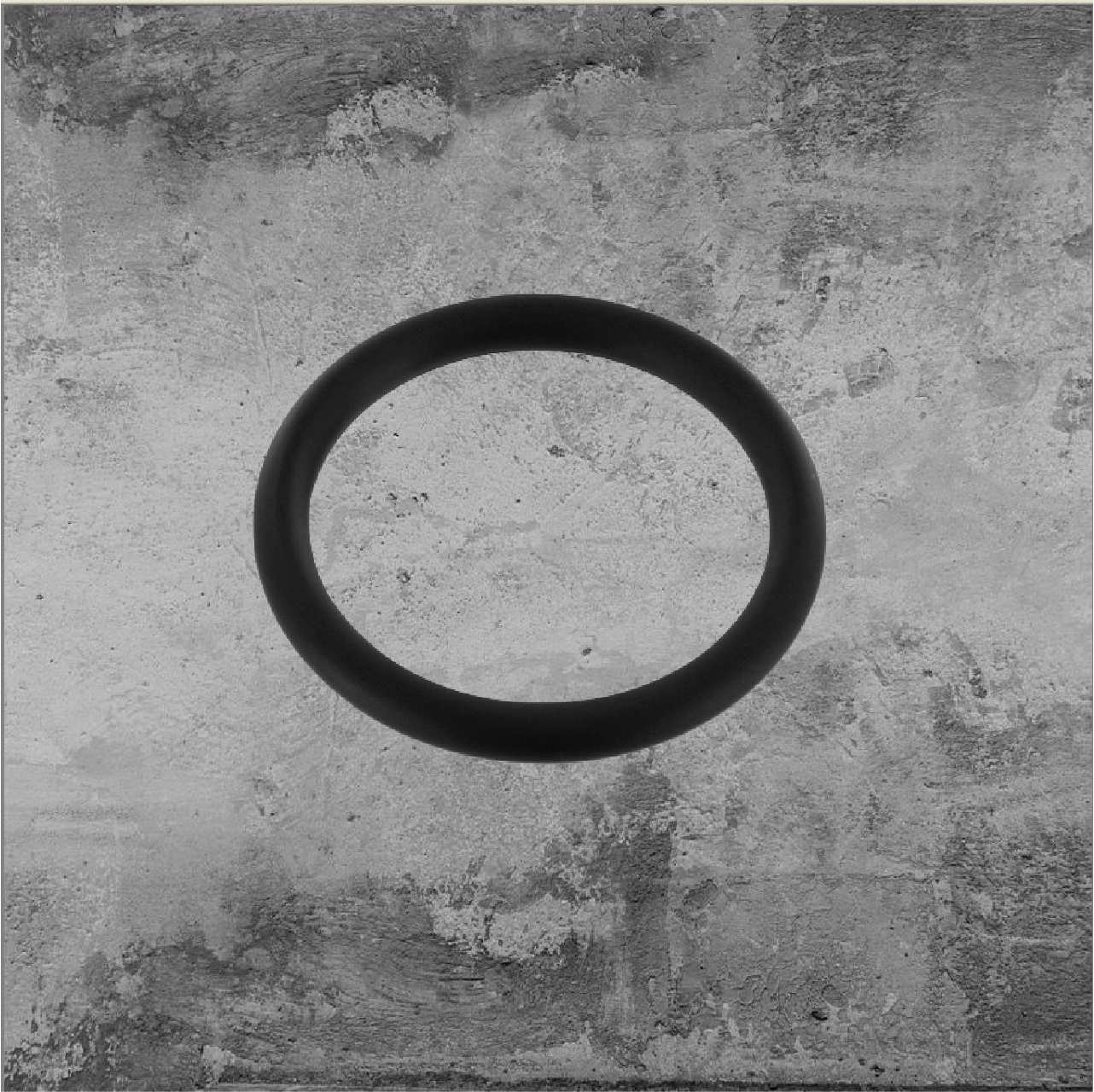 Thin O Ring Matte Black 1 1/4 Inch - Durable Rubber Sealing Gasket for Plumbing, Automotive, and DIY Projects - Perfect for Leak Prevention and Pipe Connections