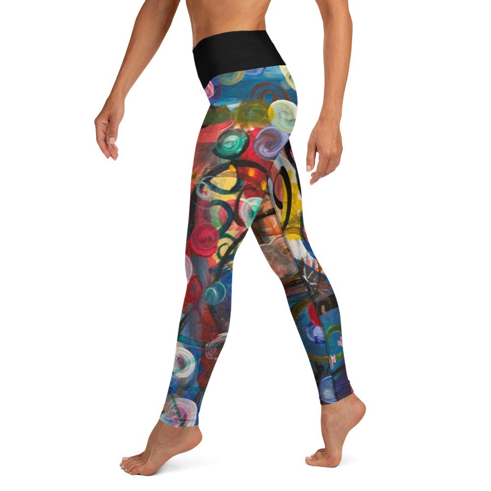High Waisted Yoga Pants for Women - Tummy Control Workout Leggings - Comfortable Activewear for Gym, Running & Everyday Wear