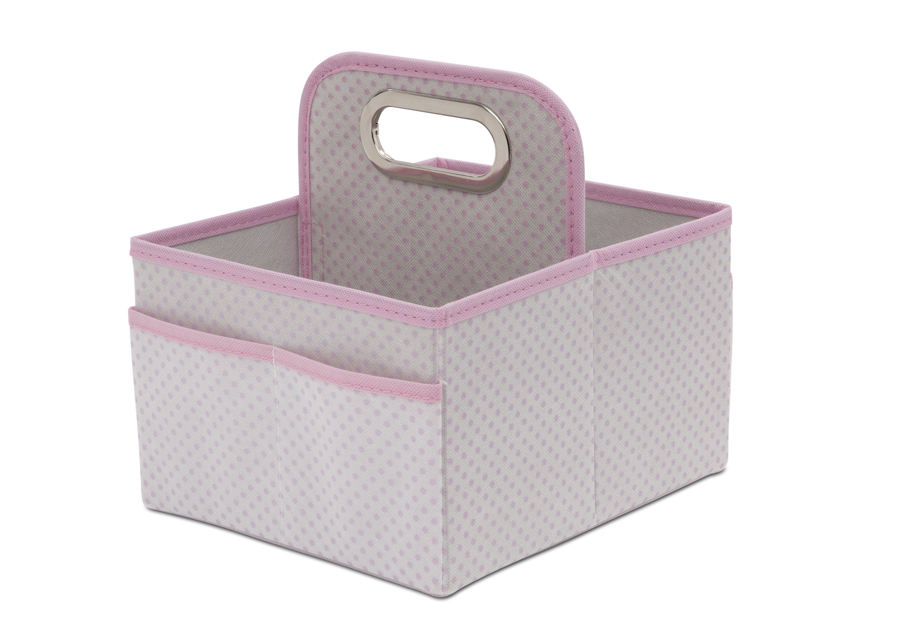 Portable Nursery Caddy Organizer - Baby Essentials Storage with Multiple Pockets for Diapers, Wipes & Toys - Perfect for Nursery, Bedroom & Travel Use