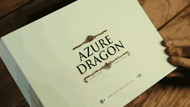 Premium Azure Dragon Playing Cards - Elegant Dragon-Themed Deck for Poker, Magic Tricks & Collectors | Perfect for Card Games, Gifts & Collectibles
