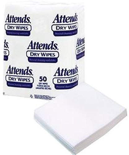 Attends Healthcare Dry Wipes - Medium-Weight 10