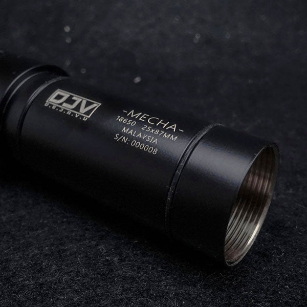 DEJAVU MECHA Mech Mod Vape Kit - Advanced Mechanical Mod for Cloud Chasing & Sub-Ohm Vaping | Perfect for Vape Enthusiasts & Professional Vapers