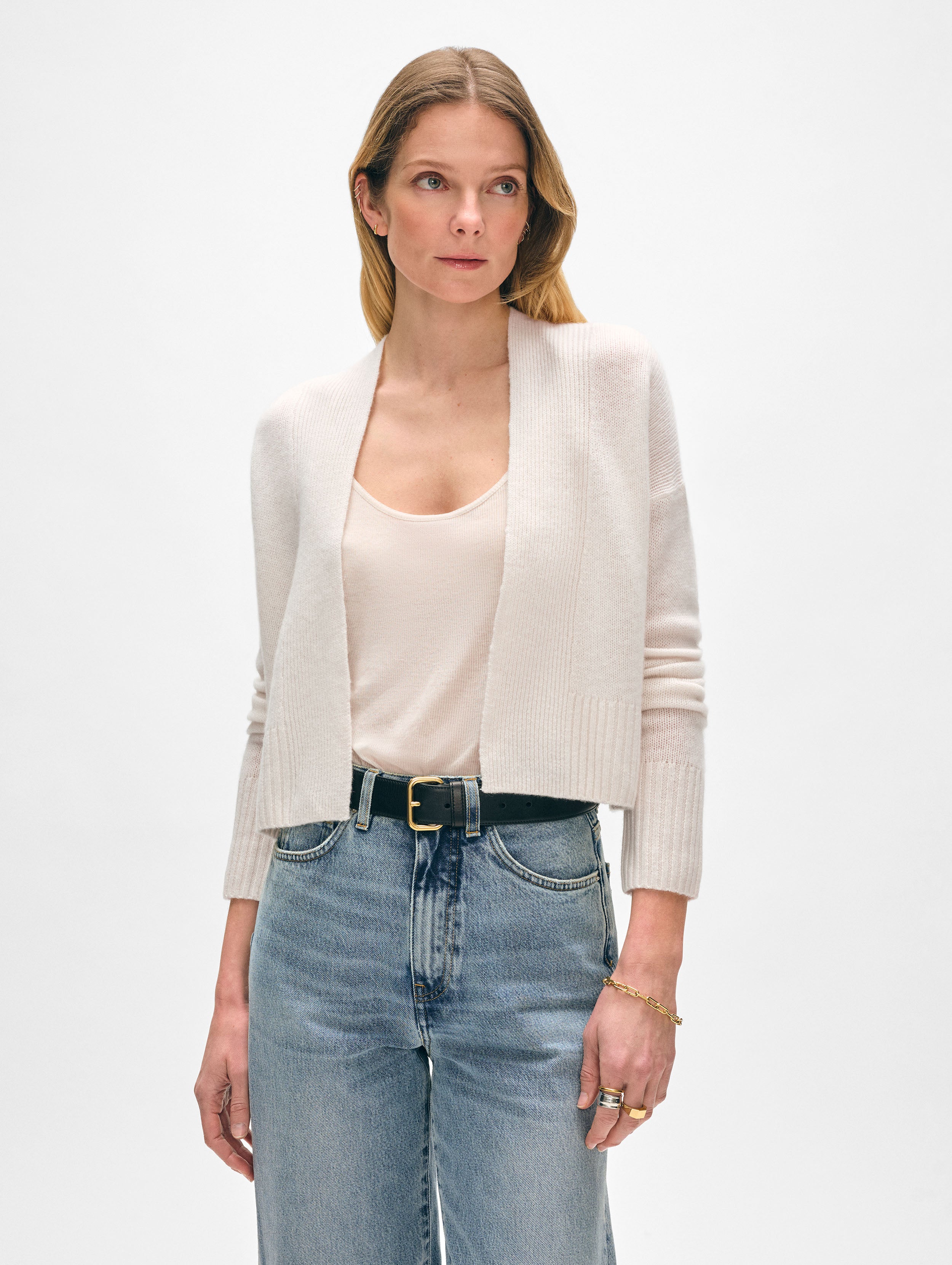 Luxury Cashmere Open Front Cardigan for Women - Soft & Warm Winter Sweater - Perfect for Office, Lounge & Casual Outings