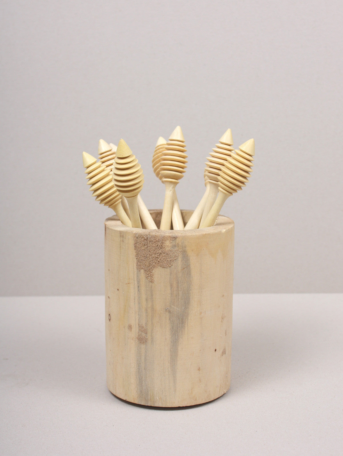 Premium Lemon Wood Honey Dippers for Tea, Coffee & Desserts - Natural Wooden Stirring Sticks for Hot & Cold Drinks - Eco-Friendly Kitchen Utensils for Home & Cafe Use