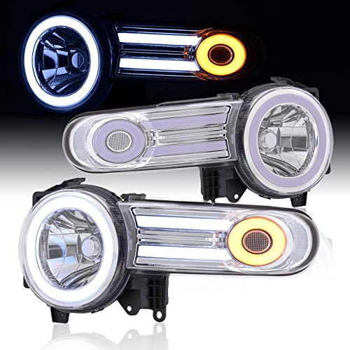 Chrome Housing Clear Lens