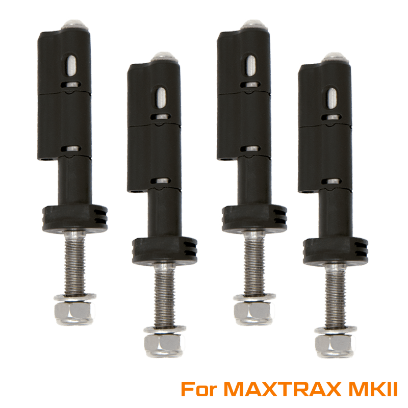 MAXTRAX MKII Recovery Board Mounting Pins - Heavy Duty 4x4 Off-Road Accessories for Jeep, Truck & SUV - Secure Sand Tracks for Beach, Mud & Snow Recovery