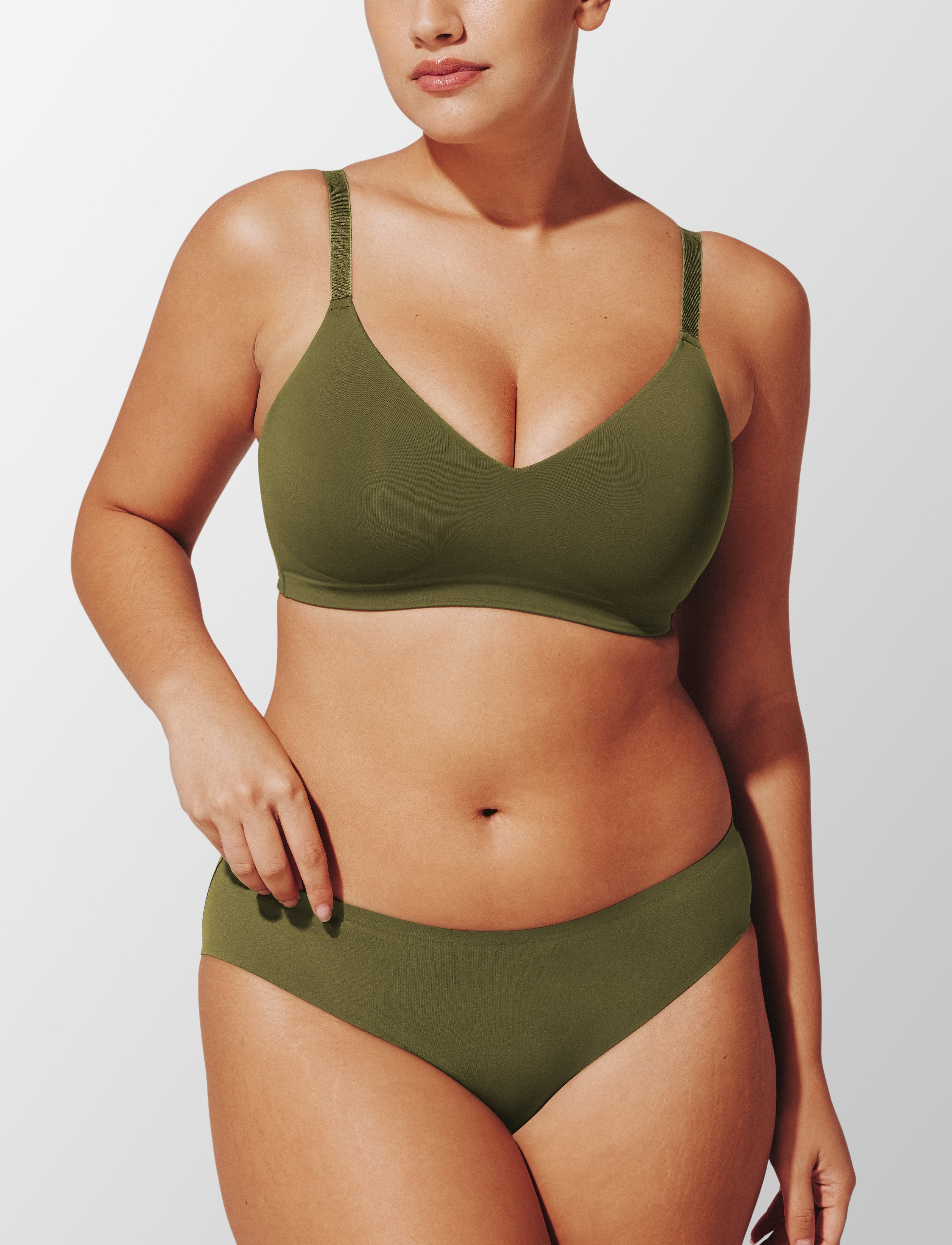 24/7® Classic Wireless Bra - Comfortable Seamless Support for All-Day Wear - Perfect for Workouts, Yoga, and Everyday Use