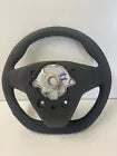 Holden VF Commodore SSV GTS Black Leather Steering Wheel & Graphite Silver Trim Kit - Upgrade Your Ride for Luxury Driving Experience