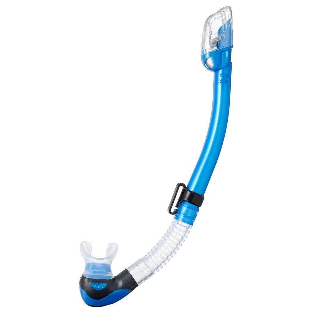 TUSA Hyperdry Elite II Snorkel - Dry Top Snorkeling Gear for Adults & Kids - Perfect for Ocean Swimming, Scuba Diving & Beach Vacations