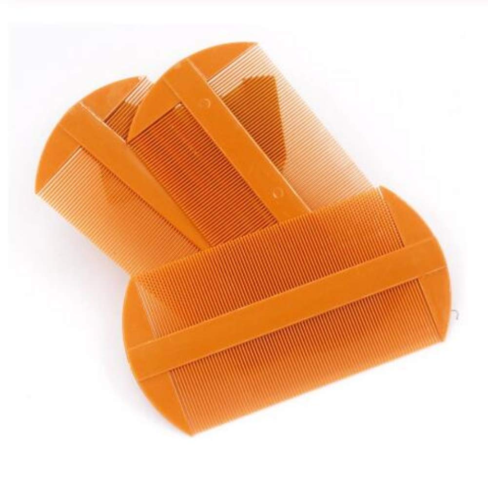 WOIWO Anti-Dandruff & Itch Relief Comb Set – Fine-Toothed Double-Sided Lice Comb (3 Pack) for Scalp Care, Hair Detangling & Head Hygiene – Perfect for Home, Travel & Salon Use