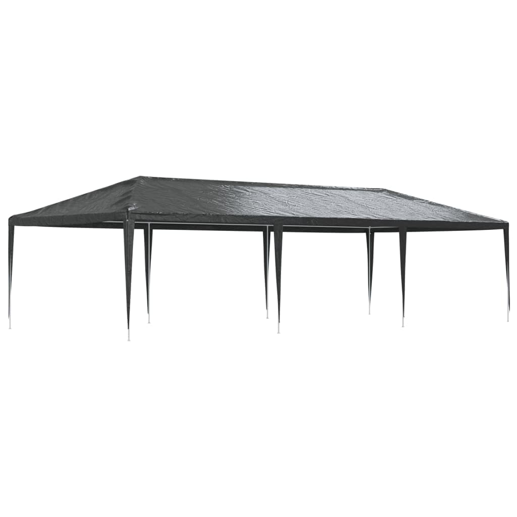 vidaXL Professional Party Tent 13.1'x29.5' - UV & Water-Resistant Polyethylene Canopy with Rust-Proof Steel Frame - Large Outdoor Event Shelter for Weddings, Parties, Markets & Backyard Gatherings