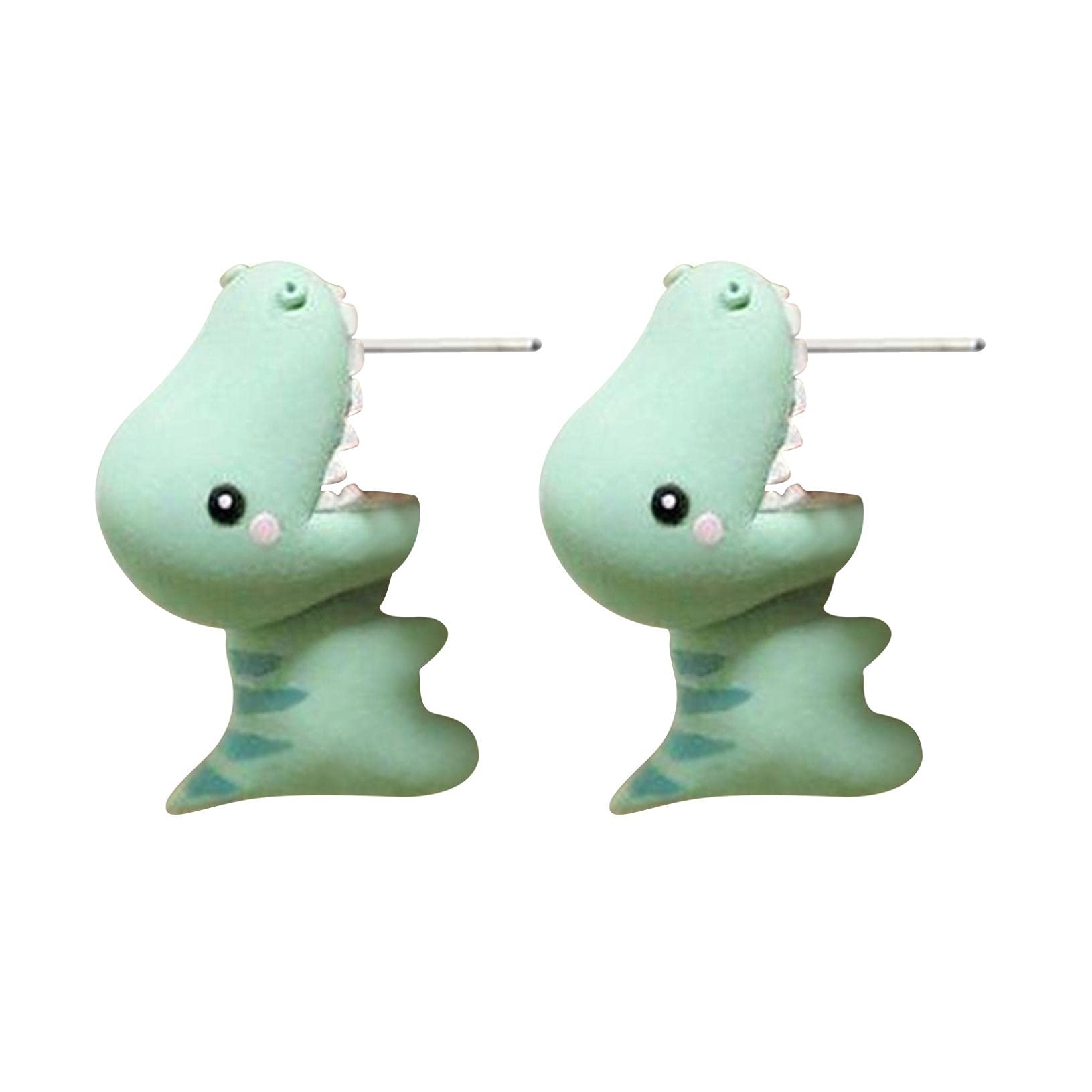 Cute Animal Bite Earrings - Kawaii Cartoon Stud Earrings for Women & Girls | Trendy Small Animal Ear Decor for Everyday Wear, Parties & Gifts
