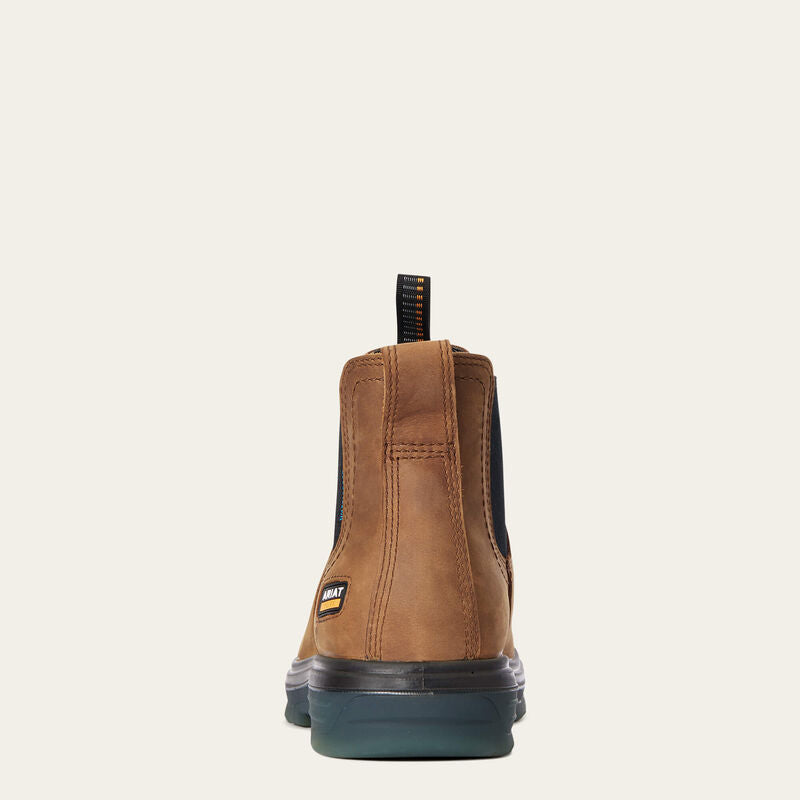 Men's Waterproof Chelsea Work Boots - Slip Resistant, Comfortable & Durable for Construction, Outdoor & Winter Use