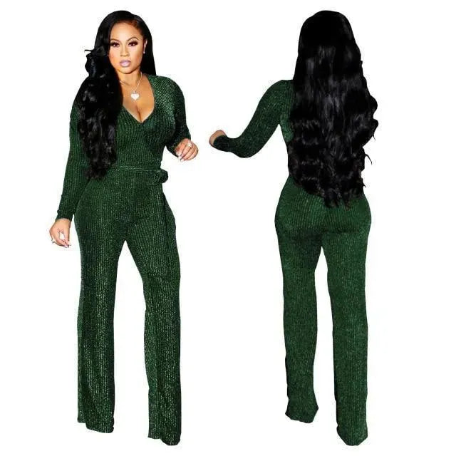 Elegant Glitter Sparkly Jumpsuits for Women - Party Outfits, Evening Wear & Special Occasion Dresses