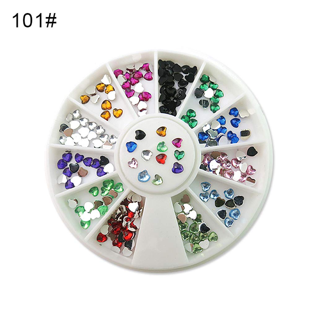 Premium Nail Art Glitter Rhinestones for Manicure - DIY Nail Decoration Kit with Assorted Drills & Drop Gems - Perfect for Salon, Home Nail Art, and Party Glam Looks