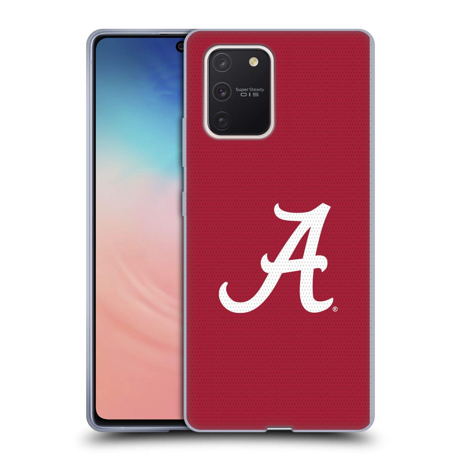 University of Alabama UA Football Jersey Soft Gel Case for Samsung Galaxy S10 Lite | Officially Licensed by Head Case Designs | Perfect for Game Day & School Spirit