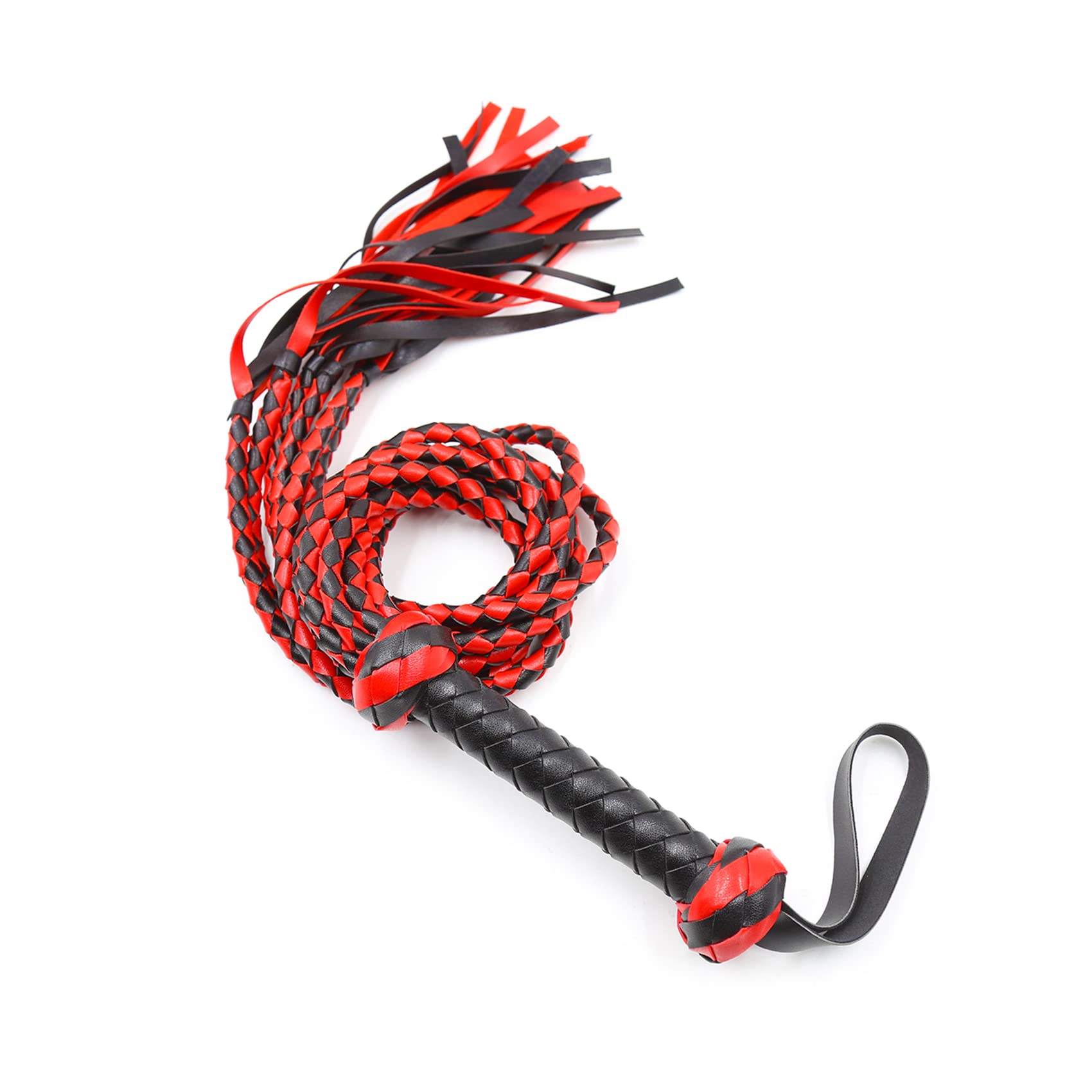 Premium BDSM Spanking Paddle with Bondage Restraints & Flogger - Adult Sex Toy for Couples Play, BDSM Scenes, and Sensual Exploration