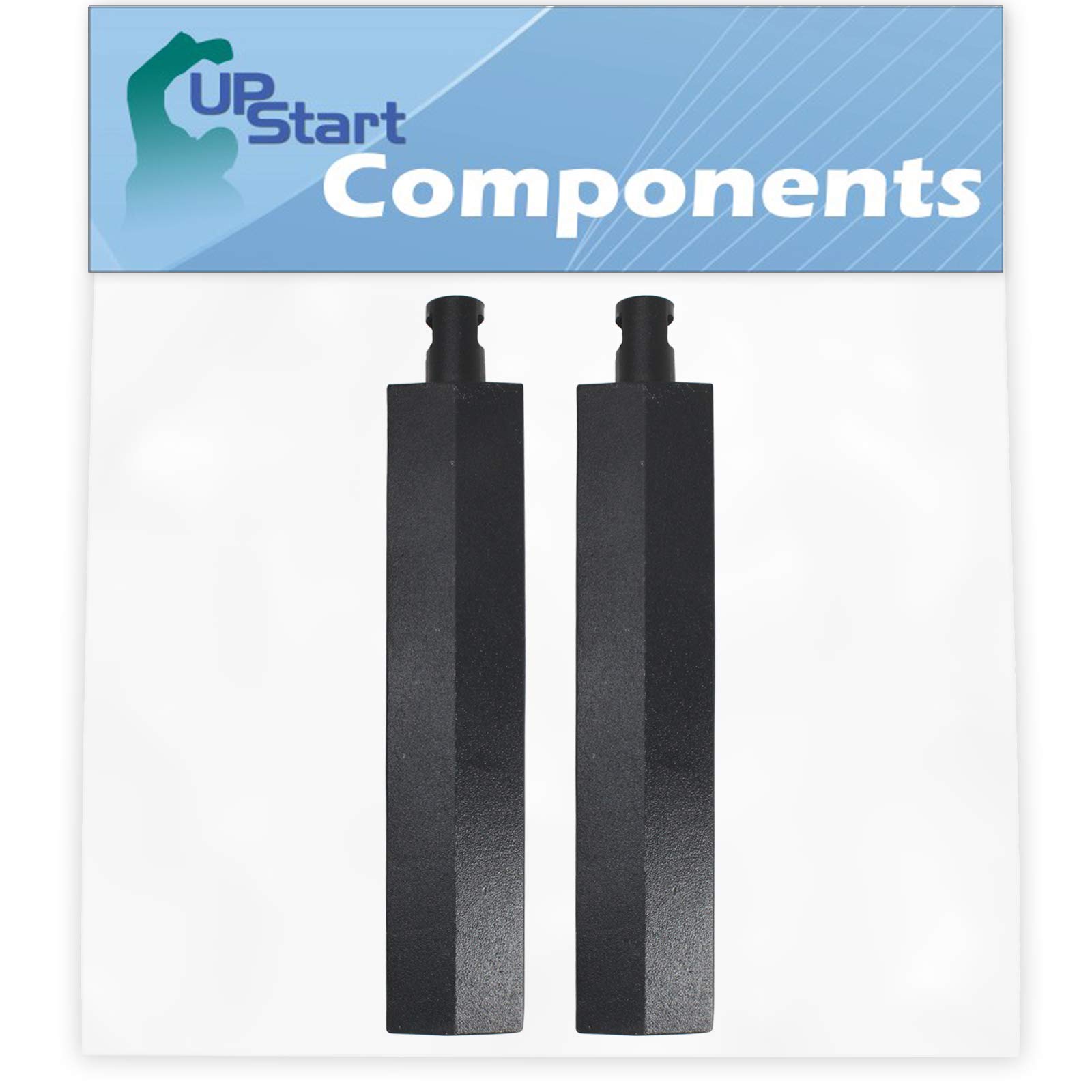 2-Pack BBQ Gas Grill Tube Burner Replacement Parts for Coleman 5600 - Compatible Cast Iron Pipe Burners 15 3/4