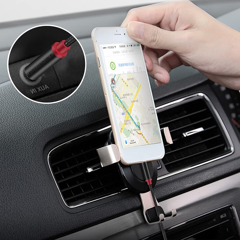 Premium 3.5mm Male to Male Stereo Aux Cable - Nylon Braided Audio Jack Cable for iPhone, Samsung, iPad, Car Stereo & Headphones - 6.6ft/2M Durable AUX Cord for Music, Gaming & Car Audio Systems