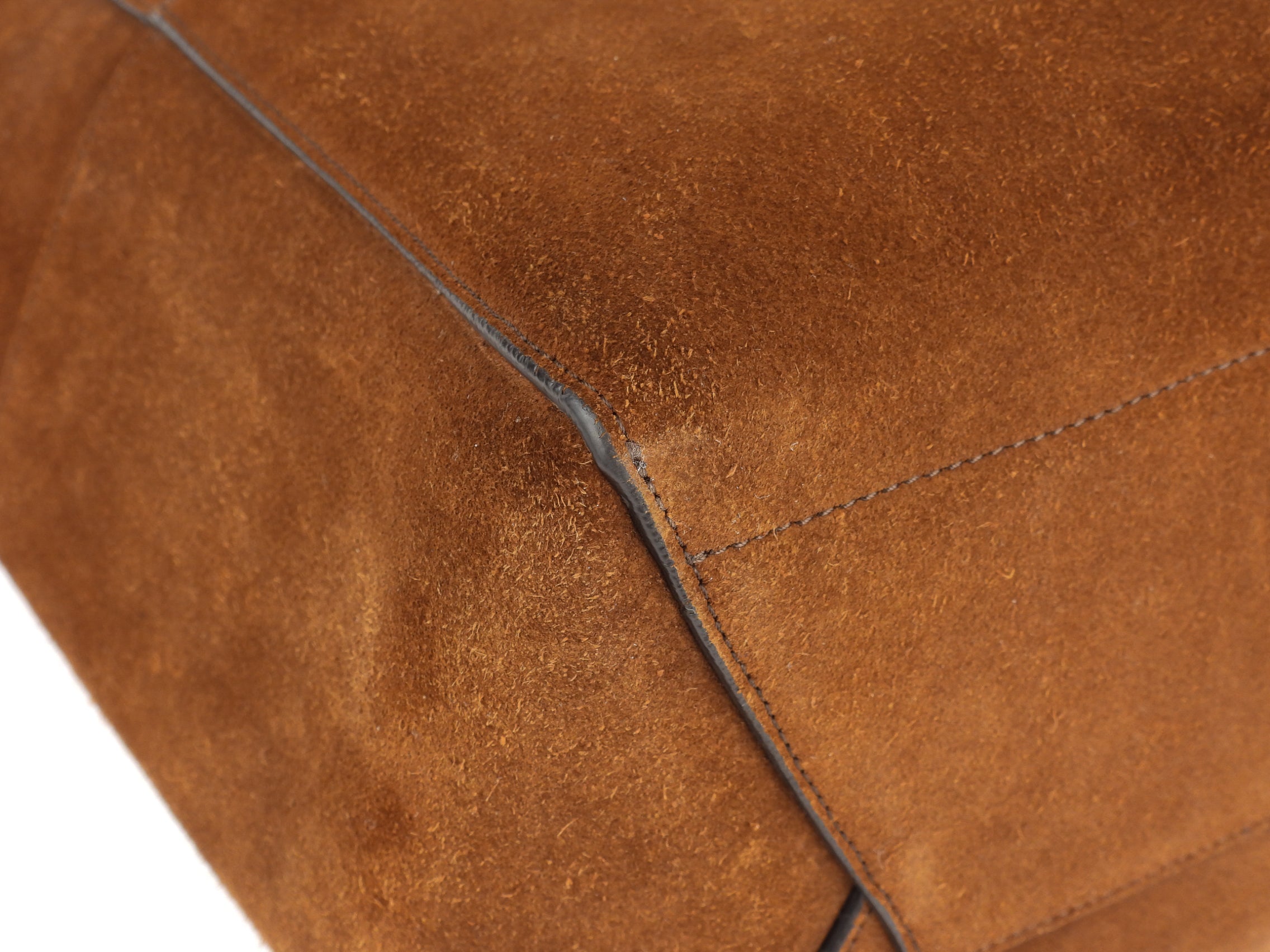 Celine Brown Suede Leather Large Sangle Seau Shoulder Bucket Bag for Women | Luxury Designer Handbag | Perfect for Work, Travel & Evening Out