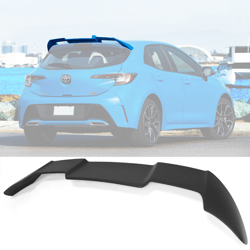 2019-2025 Toyota Corolla Hatchback ABS Roof Spoiler Wing - OEM Style Rear Spoiler for Enhanced Aerodynamics & Sporty Look - Perfect for Car Enthusiasts & Street Racing