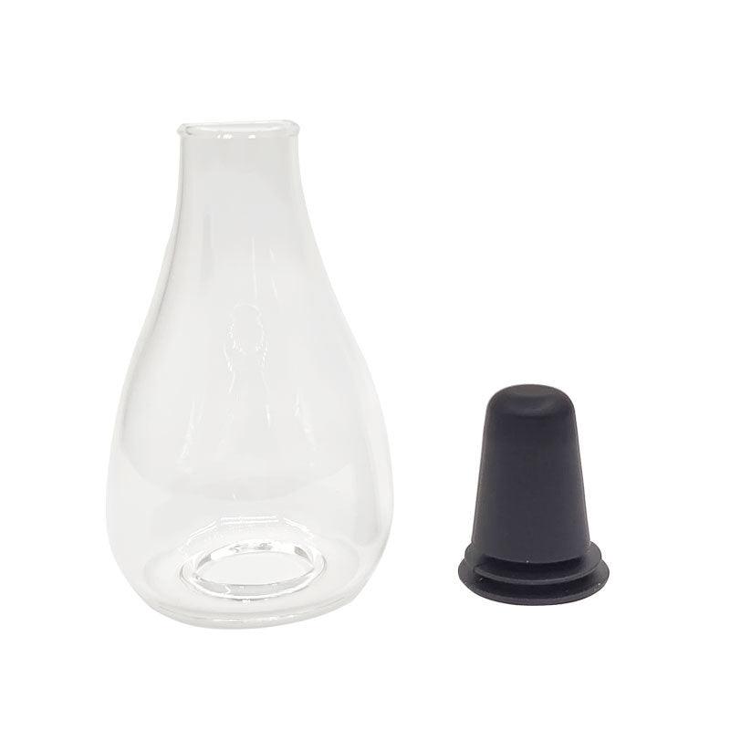 Premium Glass Bubbler Attachment for HOOLOO E-Rig - Water Pipe Adapter for Smooth Dabbing Experience - Perfect for Home Use & Concentrate Sessions