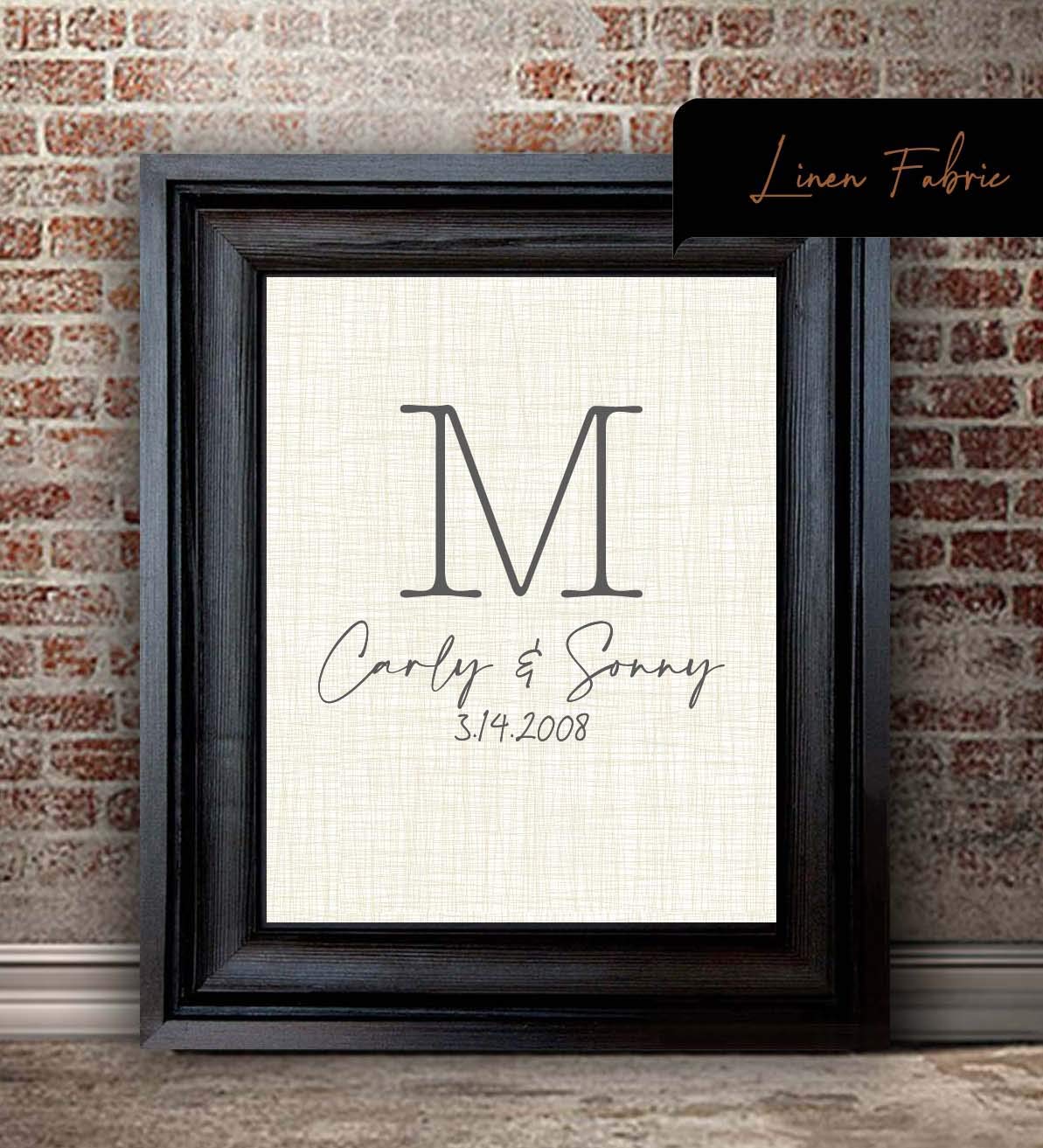 Elegant Anniversary & Wedding Gifts for Sister and Brother-in-Law - Minimalist Keepsake for Bride - Perfect for Housewarming, Bridal Shower & Special Occasions