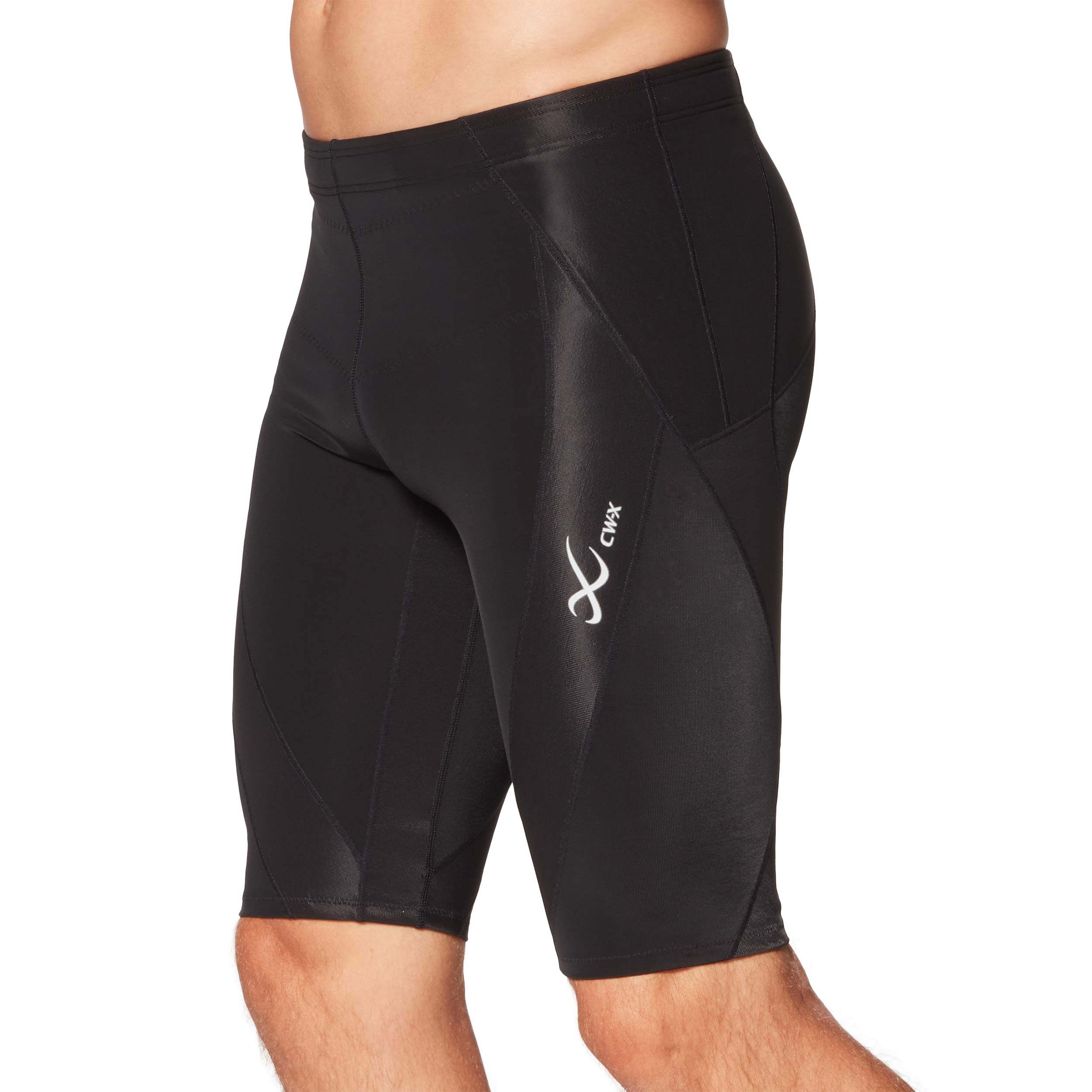 CW-X Men's Endurance Generator Compression Shorts - Muscle & Joint Support for Running, Cycling & Workouts - High Performance Athletic Shorts for Active Lifestyles