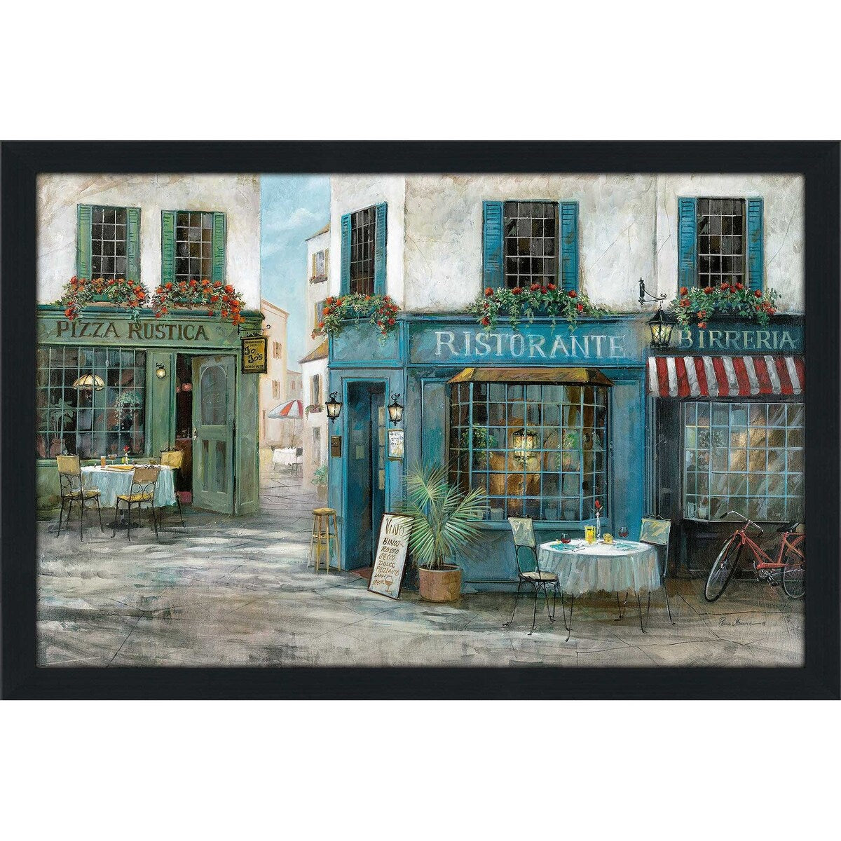 Birreria by Ruane Manning - Premium Acrylic Wall Art Print - Perfect for Home, Office & Restaurant Decor