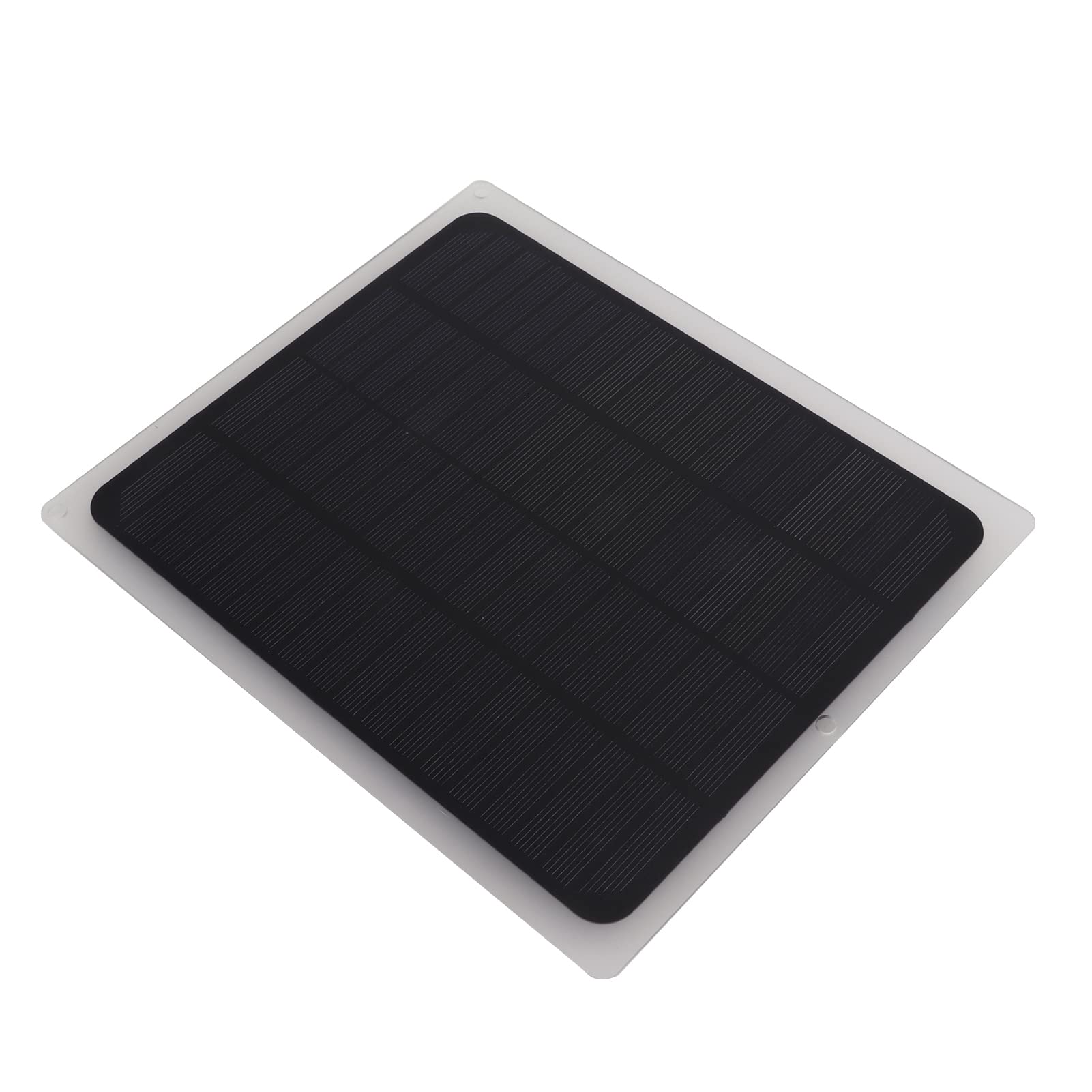 10W Solar Powered Fan with Waterproof Solar Panel - Clean Energy, Long Lifespan for Vehicles, Emergency Lights & Outdoor Use - Perfect for Camping, RV, and Off-Grid Living