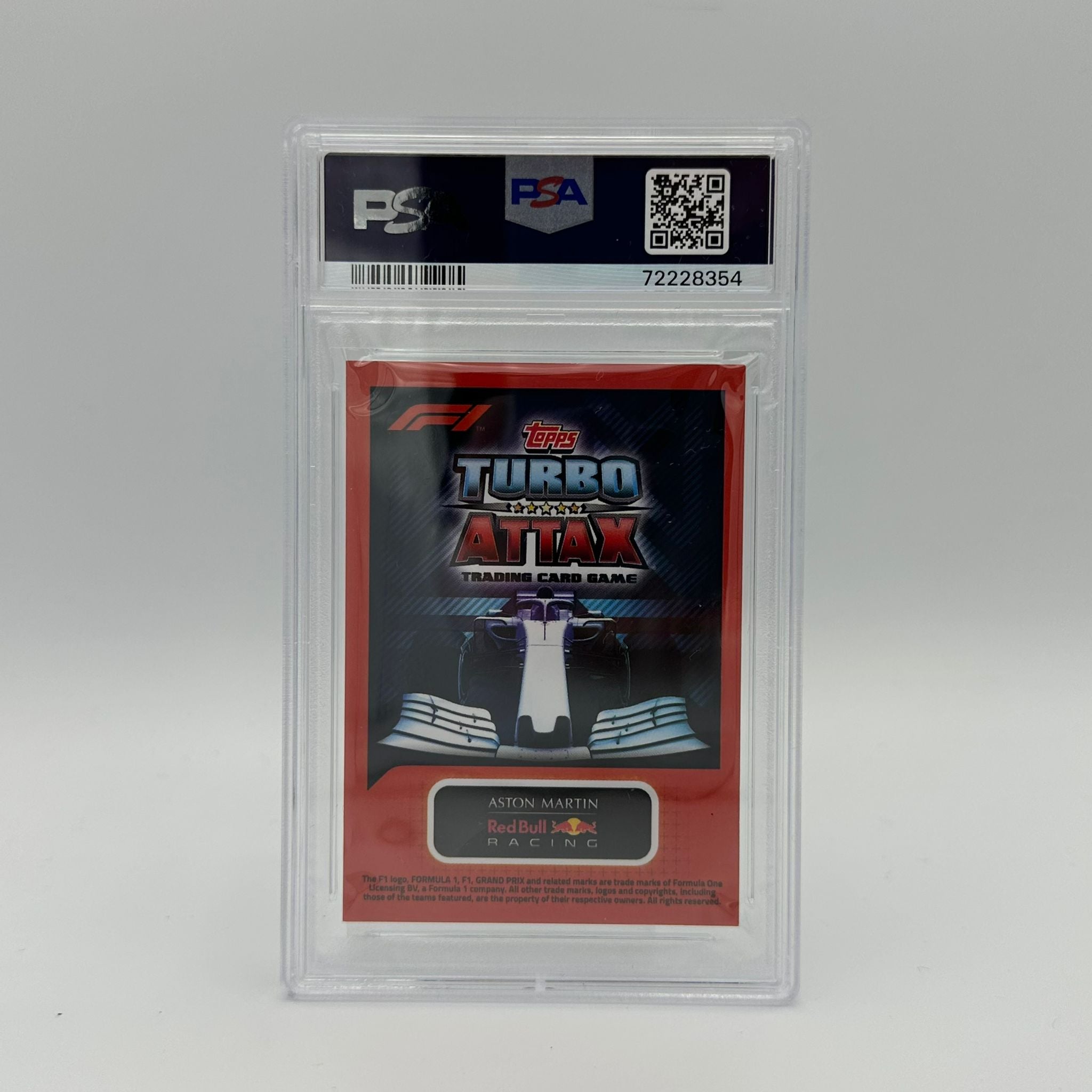 PSA 9 Graded Max Verstappen #LE2B Limited Edition Bronze Trading Card - Perfect for F1 Collectors, Sports Memorabilia Enthusiasts & Investment Collectibles