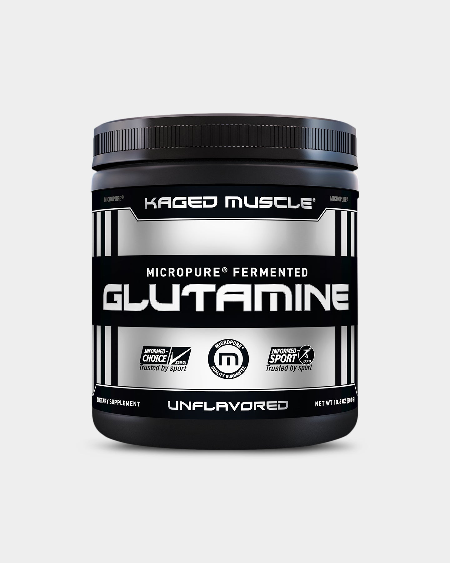 Kaged MICROPURE GLUTAMINE Powder - Premium L-Glutamine Supplement for Muscle Recovery & Immune Support - Post-Workout & Fitness Nutrition for Athletes & Bodybuilders