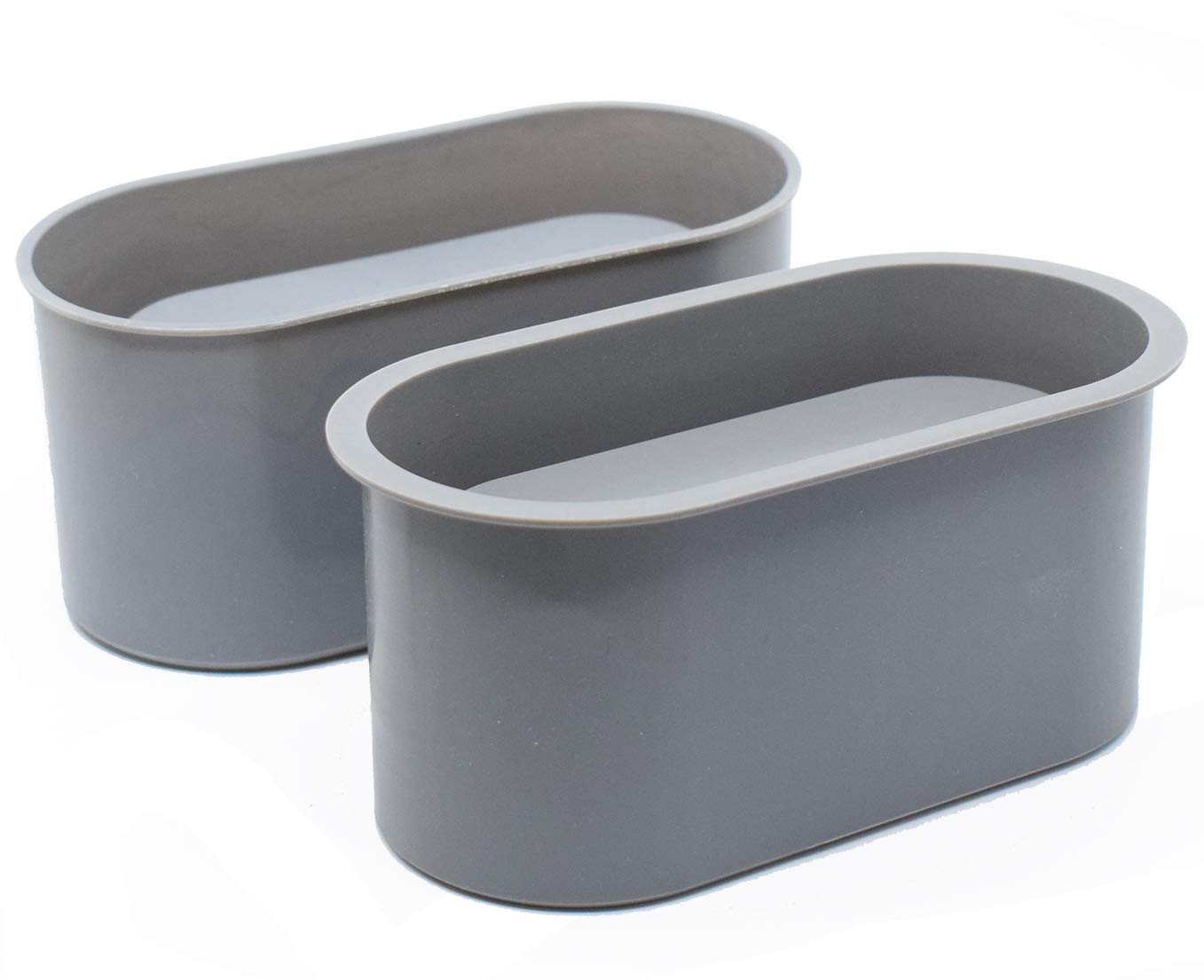 Premium Silicone Planter Mold for DIY Cement Flower Pots - Oval Concrete Mold for Candle Holders & Vessels - Perfect for Home Decor, Garden Projects, and Handmade Gifts