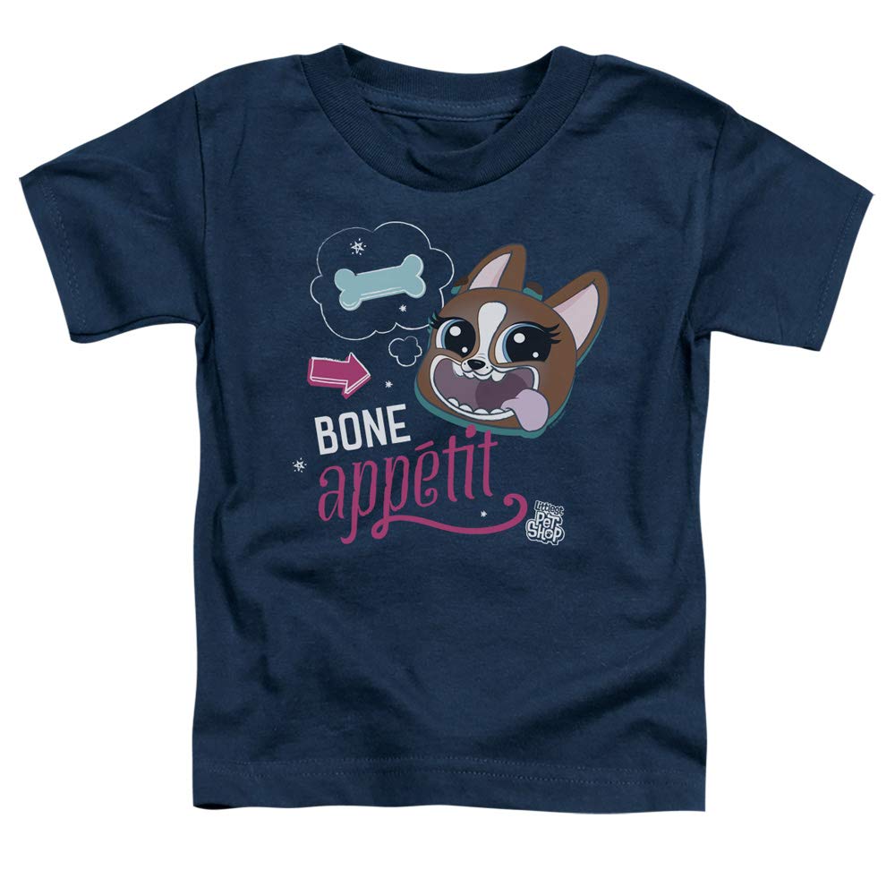 Littlest Pet Shop Bone Appetit Cute Unisex Toddler T-Shirt for Boys & Girls - Perfect for Playdates, Birthday Parties & Casual Wear