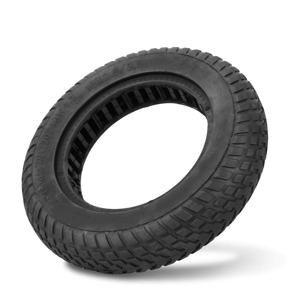 10 Inch Solid Tire for Electric Scooter - Puncture-Proof Replacement Tube for Front/Rear Wheels - Perfect for Commuting, Campus Travel & Urban Mobility