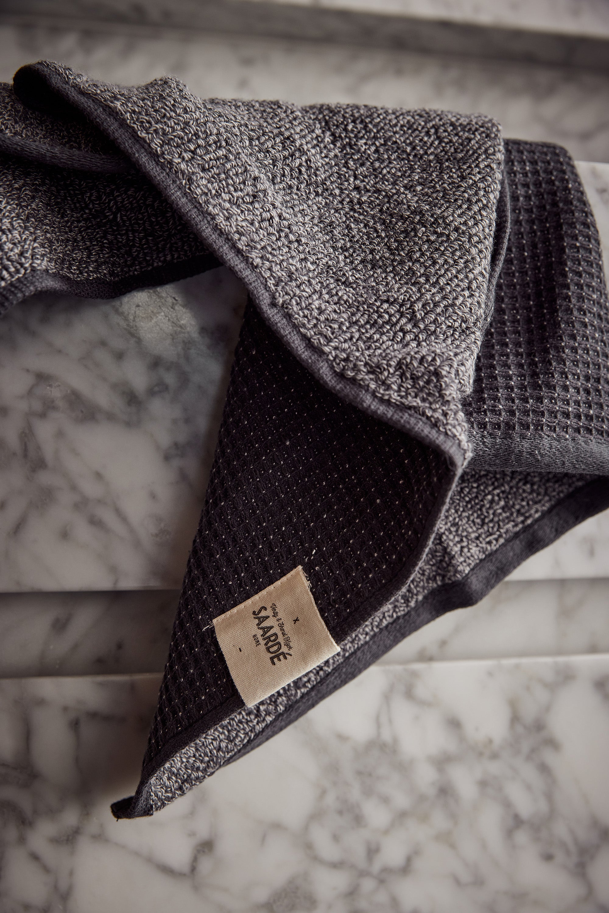 Premium Cocoon Towel Collection - Ultra Soft & Absorbent Charcoal Gray Bath Towels for Spa, Gym & Luxury Home Use