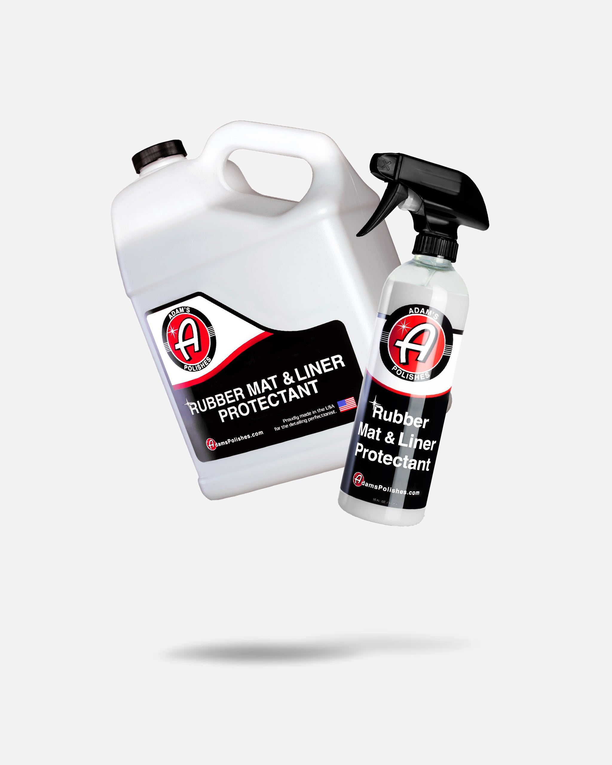 Adam's Rubber Mat & Liner Protectant - 1 Gallon + Free 16oz - Long-Lasting UV Protection for Car Floor Mats, Truck Bed Liners & RV Interiors - Prevent Cracking & Fading