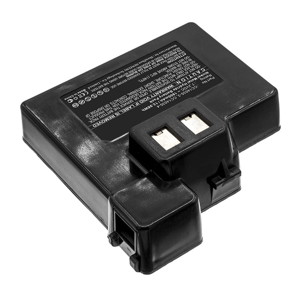 Synergy Digital Printer Battery for Zebra Cameo 2 - Ni-MH 7.2V 1800mAh High Capacity Replacement (Compatible with Zebra CC14035-3) - Perfect for Warehouse Barcode Labeling & Retail Printing