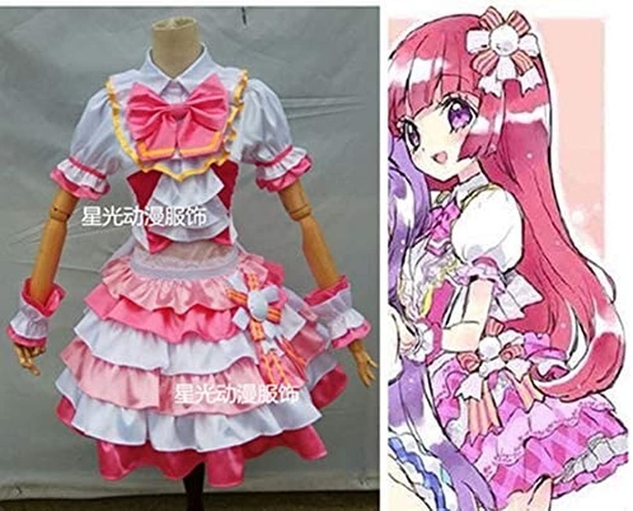 Manaka Laala Cosplay Costume - Custom Made Anime Dress for Halloween, Christmas Parties & Conventions | Perfect for Cosplay Events & Themed Celebrations