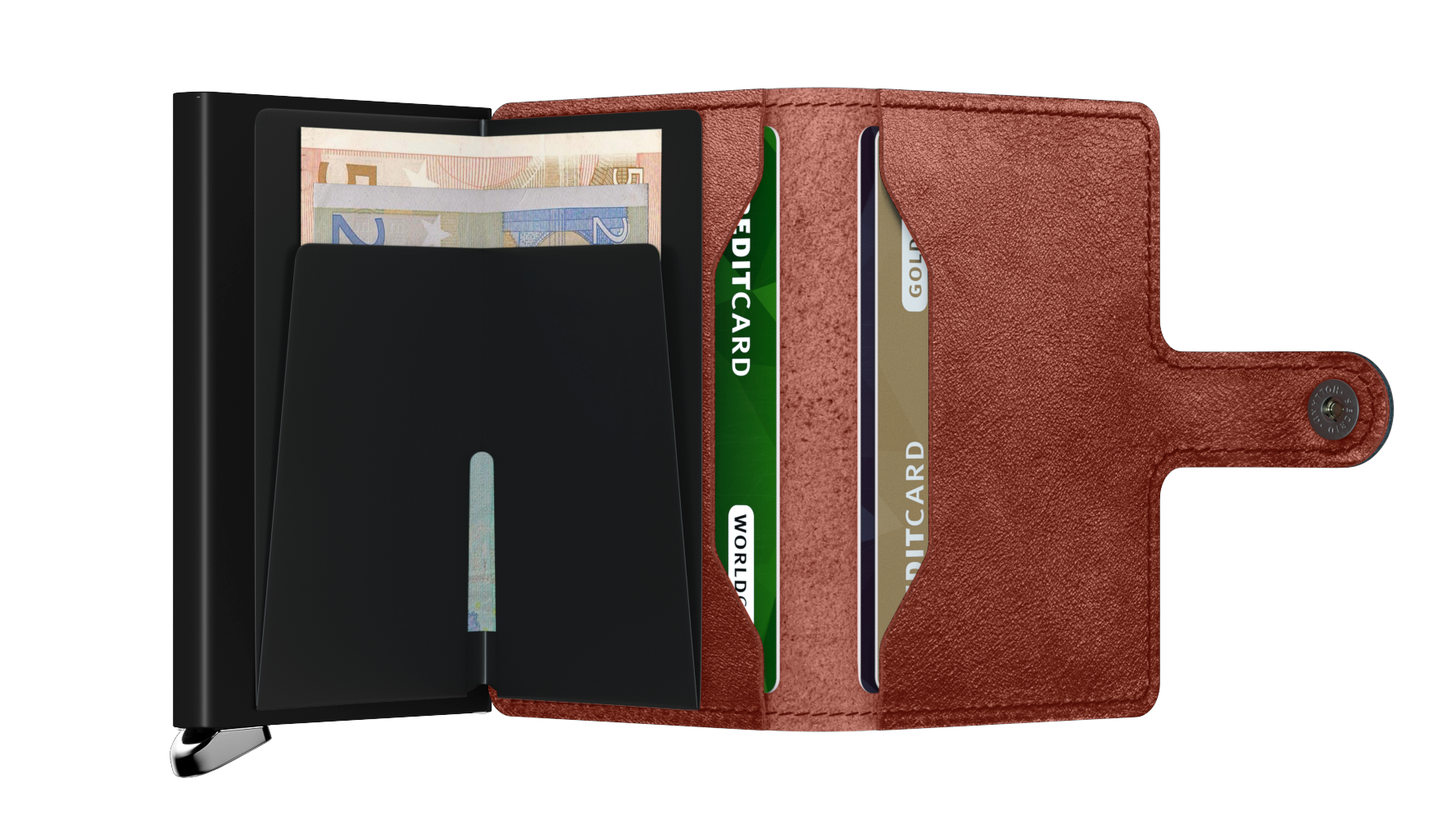 SECRID Premium Mini Wallet for Men & Women - RFID Blocking Slim Card Holder - Perfect for Travel, Business & Everyday Use