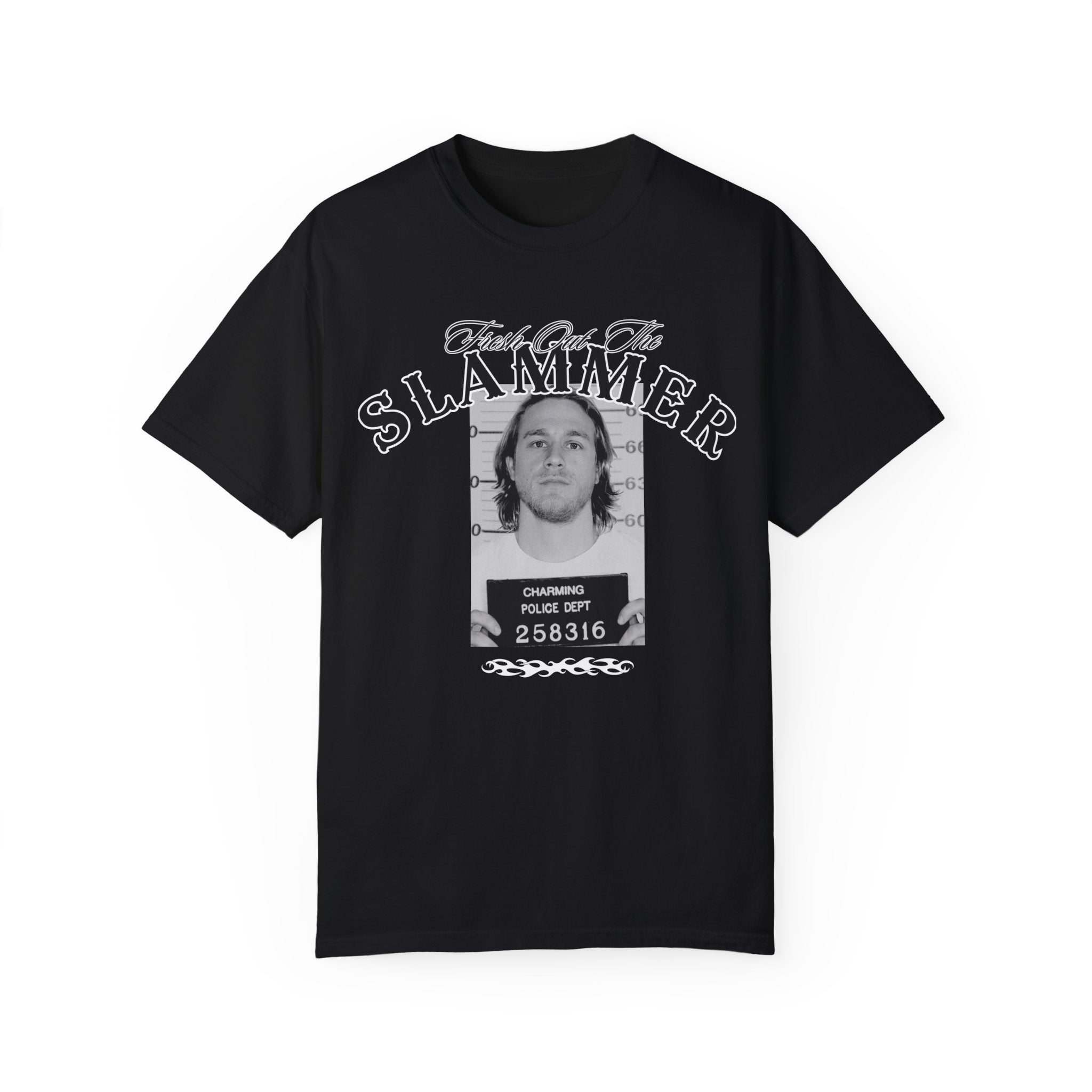 FOTS Jax Teller Sons of Anarchy Motorcycle Club T-Shirt for Men - Biker Style Cotton Tee - Perfect for Motorcycle Rides, Biker Events & Casual Wear