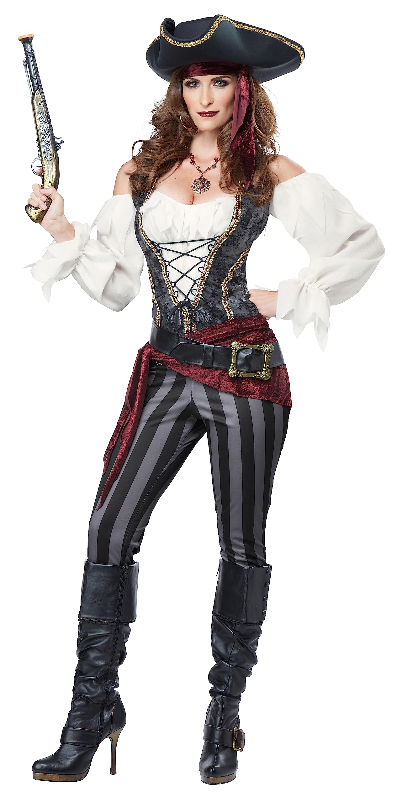Sexy Pirate Costume for Women - Halloween, Cosplay & Themed Party Outfit - Perfect for Halloween, Cosplay Events & Pirate Themed Parties