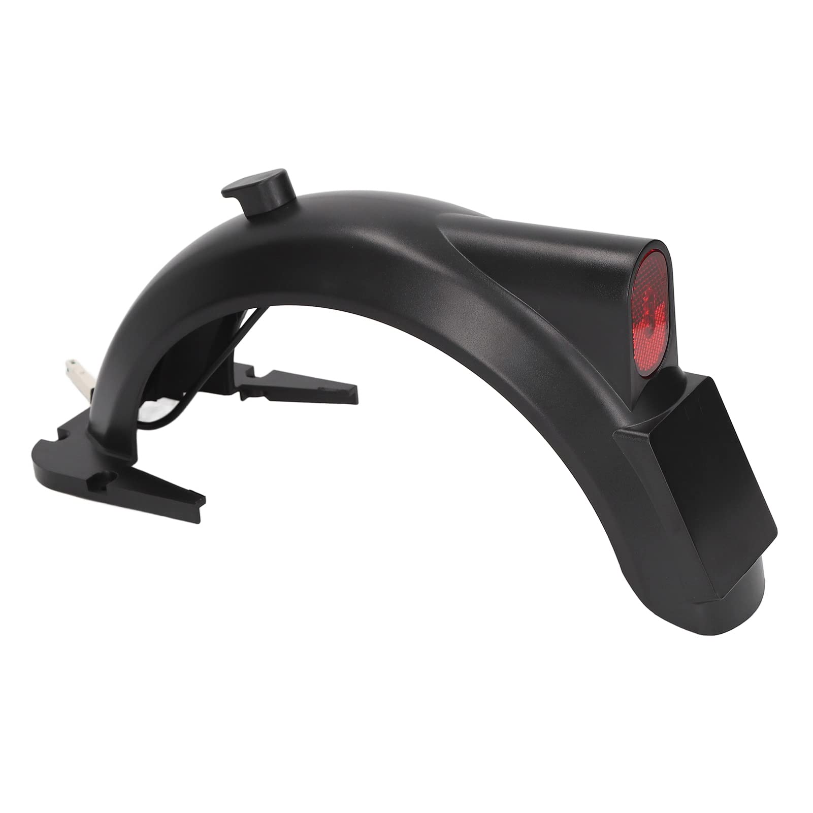 Universal ABS Electric Scooter Rear Fenders with LED Tail Light - Scooter Mudguard Replacement Compatible with Xiaomi M365/G30 Series - Perfect for Commuting & Urban Riding