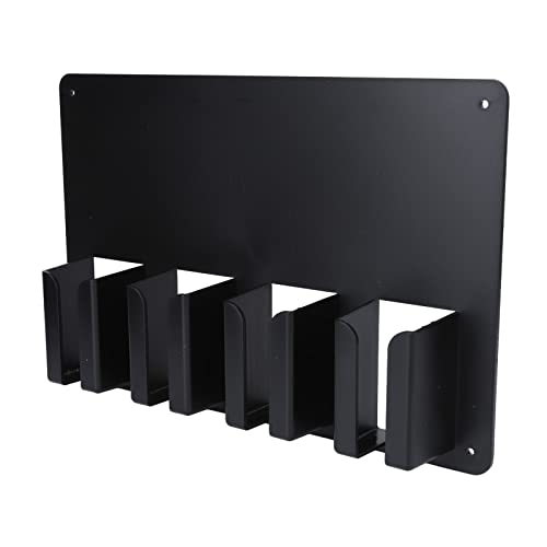 Wall Mount Hair Clipper Holder with Large Storage Space - Organizer for Home Salon & Barber Tools - Perfect for Bathroom, Bedroom or Professional Salon Use
