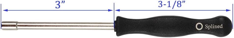 21-Splined A-Circle Carburetor Adjustment Tool Kit - Small Engine Carburetor Tune Up Screwdriver Set for Lawn Mowers, Motorcycles & ATVs - Perfect for Carb Adjustment, Maintenance & Repair