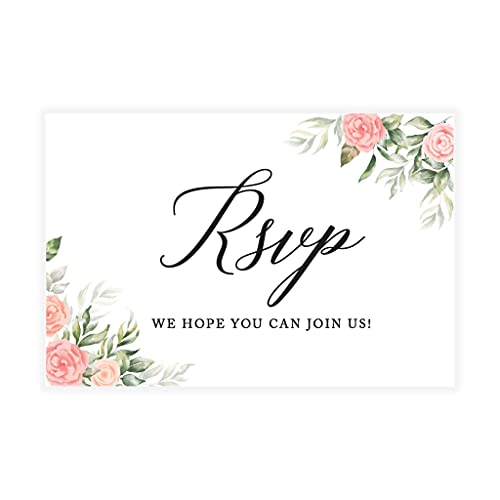 Coral Watercolor Florals