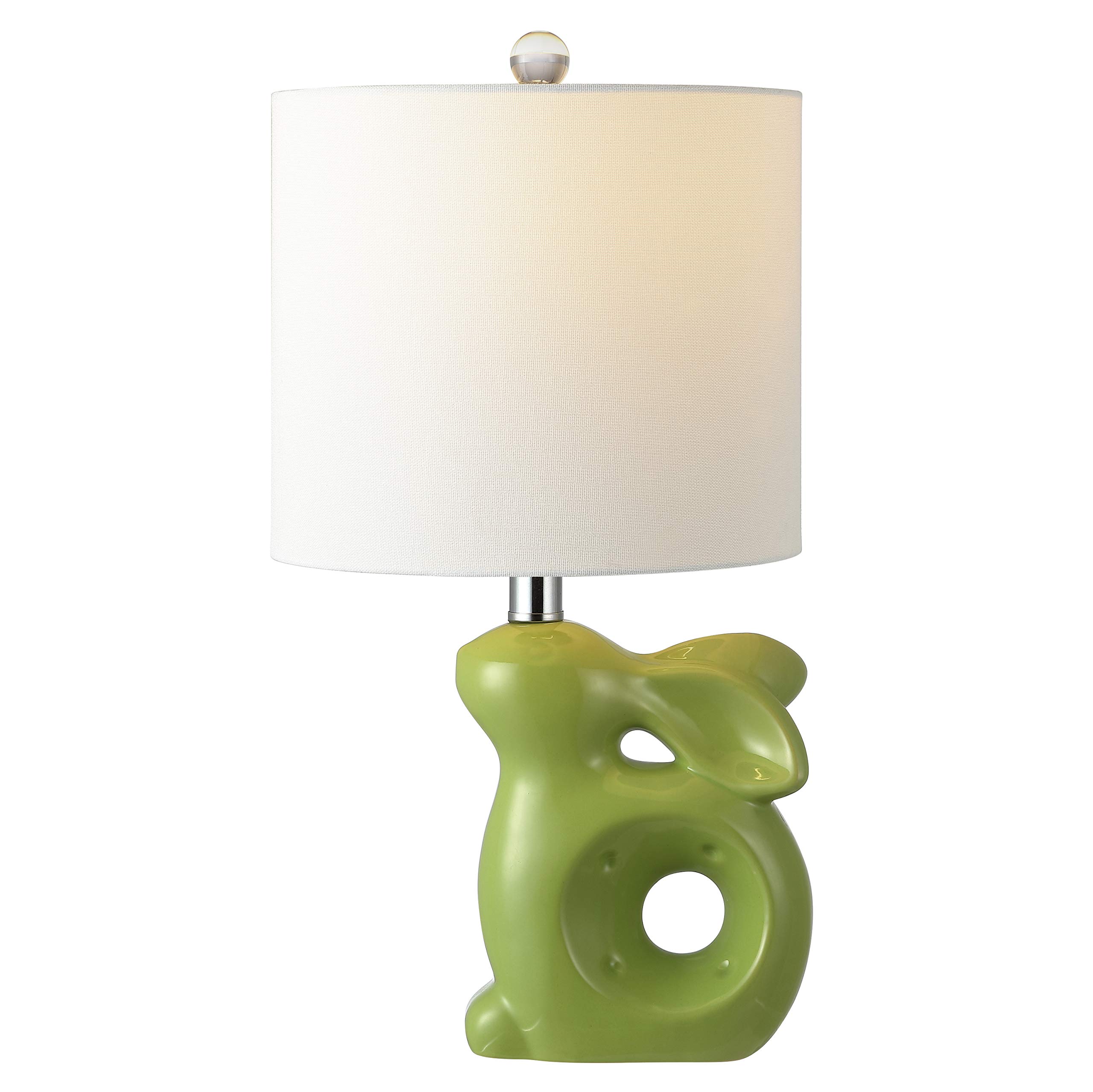 Safavieh Ruby Rabbit Green Ceramic Table Lamp - 19