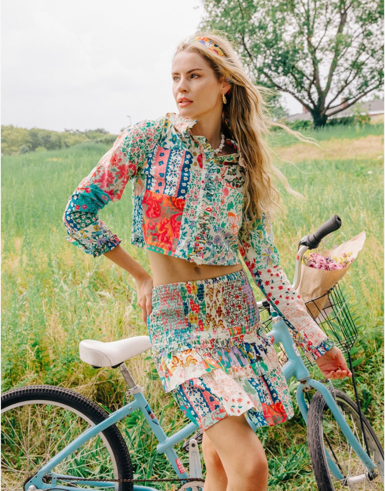Vera Skirt for Women - Flowy Midi Skirt with Pockets, A-Line Summer Skirt for Casual & Office Wear | Perfect for Beach, Vacation, and Everyday Outfits
