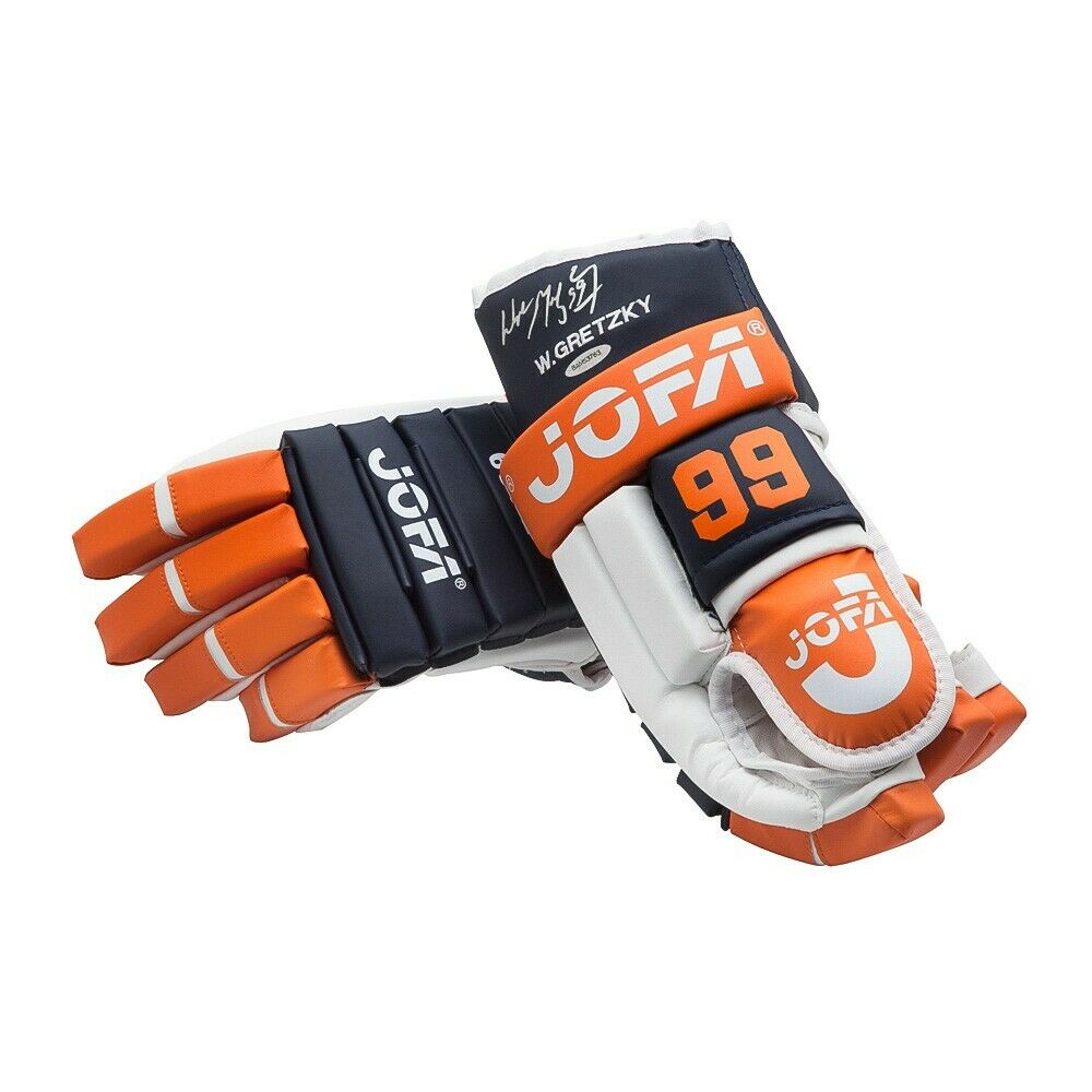 Wayne Gretzky Autographed Edmonton Oilers JOFA Hockey Glove - UDA Certified Collectible - Perfect for NHL Memorabilia Displays & Hockey Fan Gifts