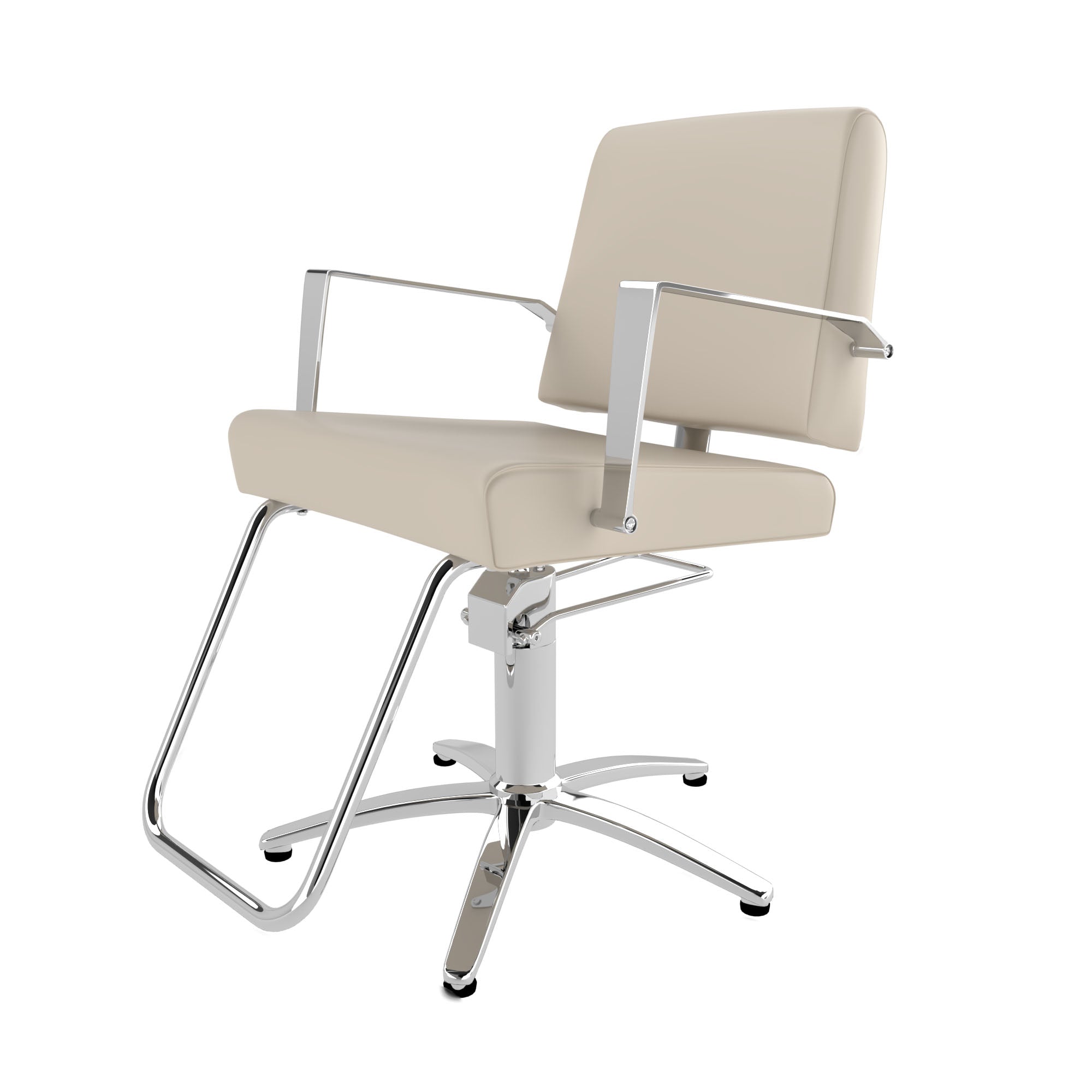 Lila Professional Salon Styling Chair - Adjustable Hydraulic Hairdressing Chair for Barber & Beauty Salon, Home Use - Ergonomic Design for Comfort & Durability